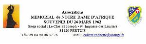 X ADRESSES MEMORIAL N.D. D AFRIQUE